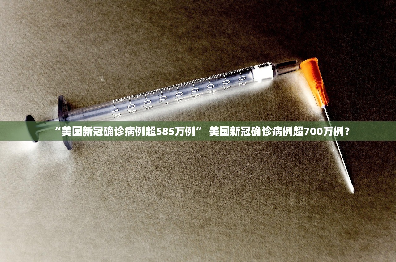 “美国新冠确诊病例超585万例” 美国新冠确诊病例超700万例？