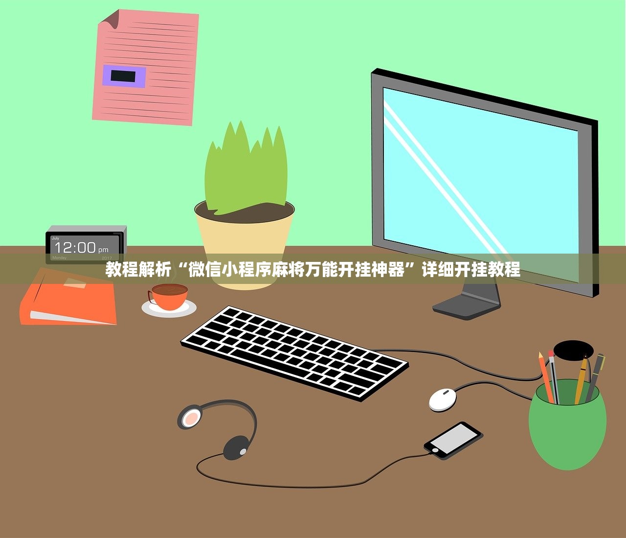 教程解析“微信小程序麻将万能开挂神器”详细开挂教程