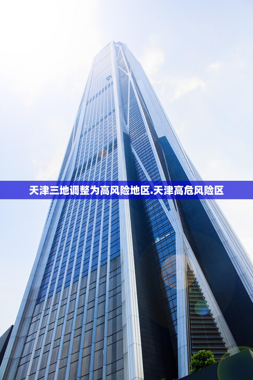 天津三地调整为高风险地区.天津高危风险区