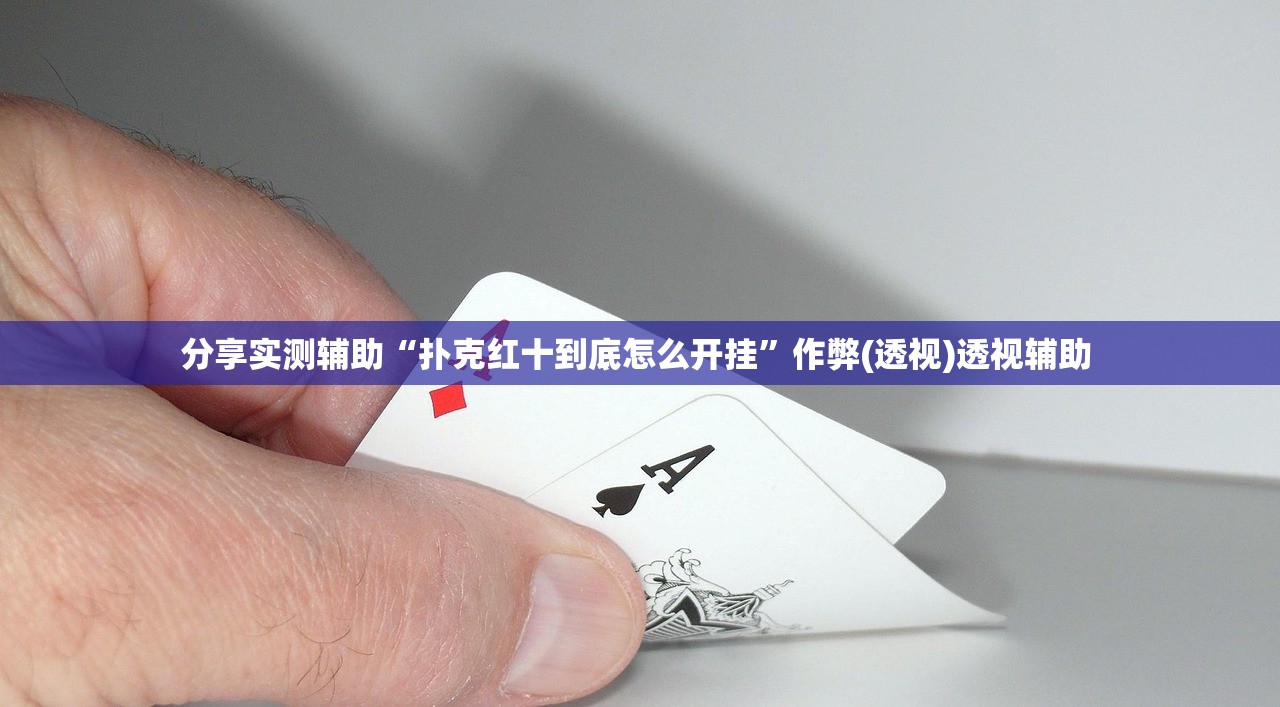 分享实测辅助“扑克红十到底怎么开挂”作弊(透视)透视辅助 