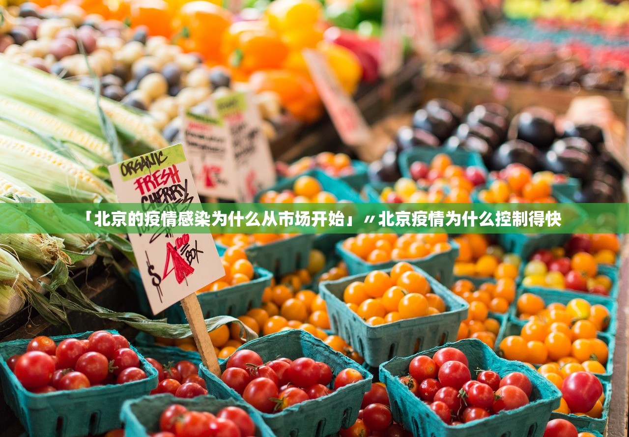 「北京的疫情感染为什么从市场开始」〃北京疫情为什么控制得快