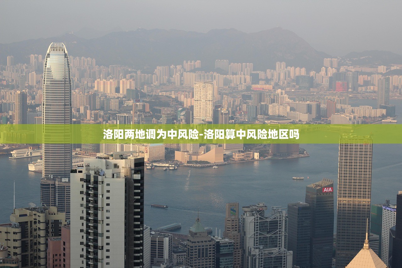 洛阳两地调为中风险-洛阳算中风险地区吗