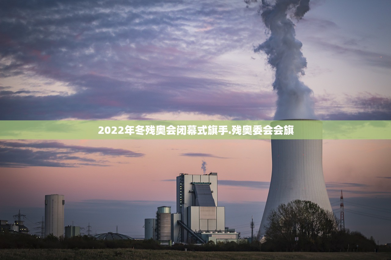 2022年冬残奥会闭幕式旗手.残奥委会会旗