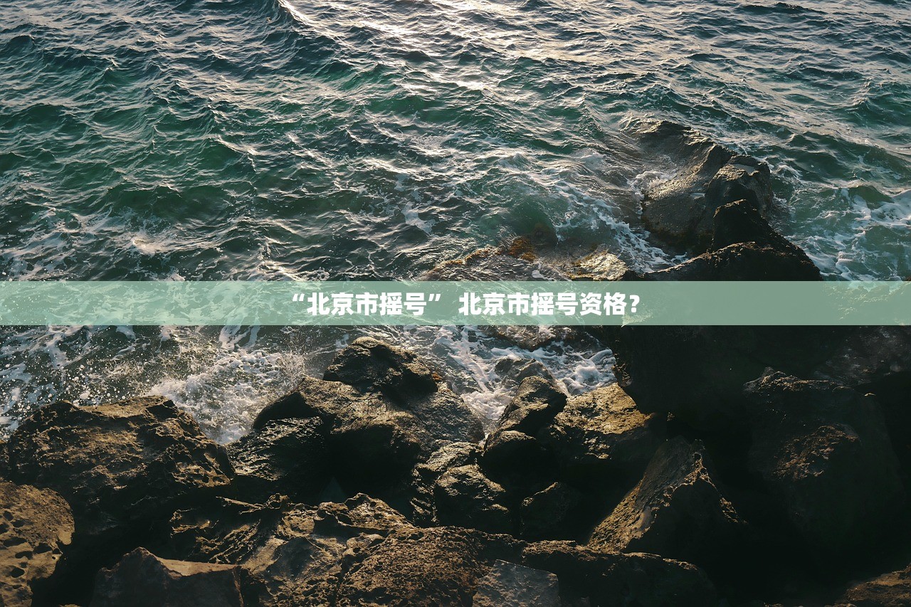 “北京市摇号” 北京市摇号资格？